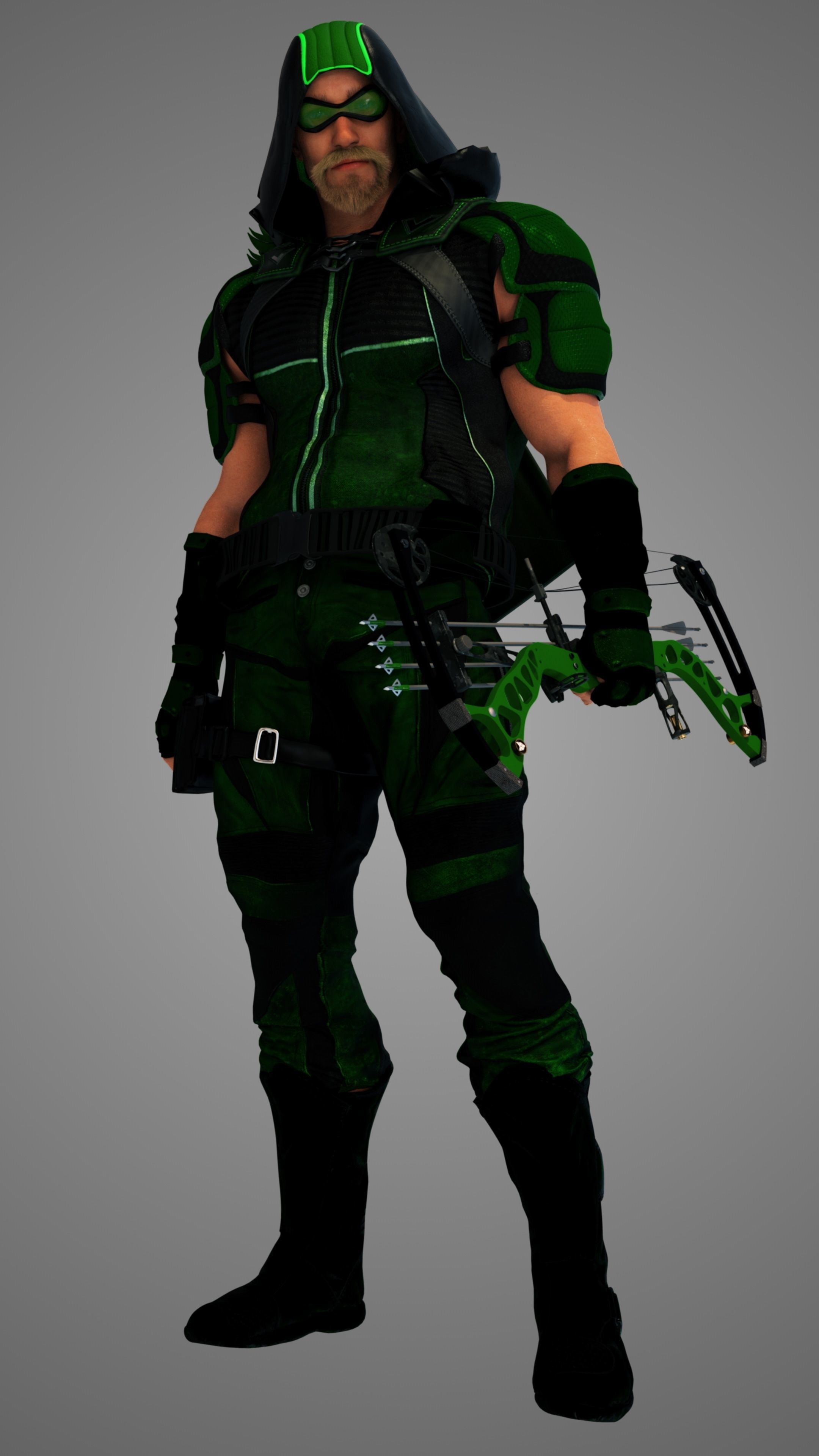 Contemporary Modern Robin Hood 3D model_23