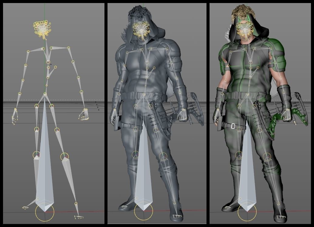 Contemporary Modern Robin Hood 3D model_22