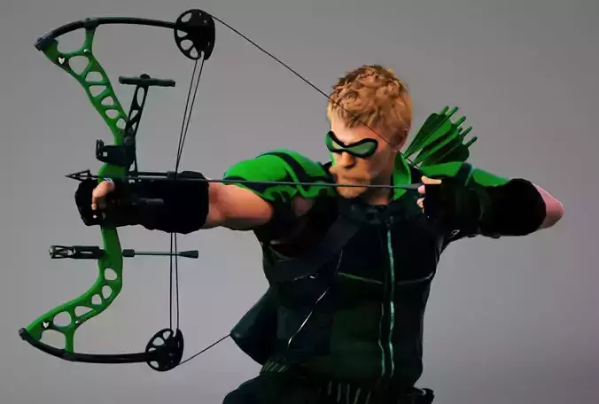 Contemporary Modern Robin Hood 3D model