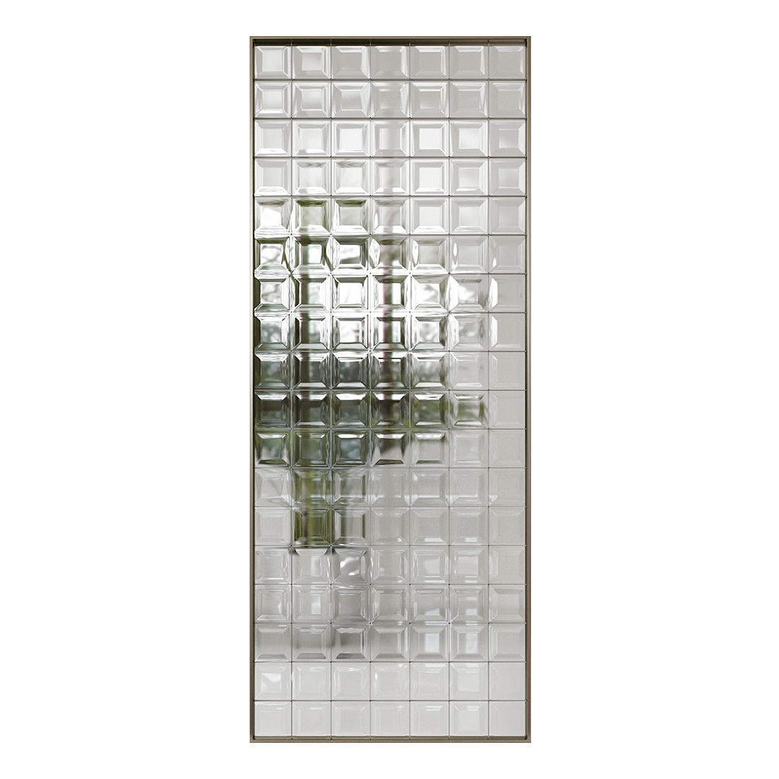 Glass block partition 2 3D model_2