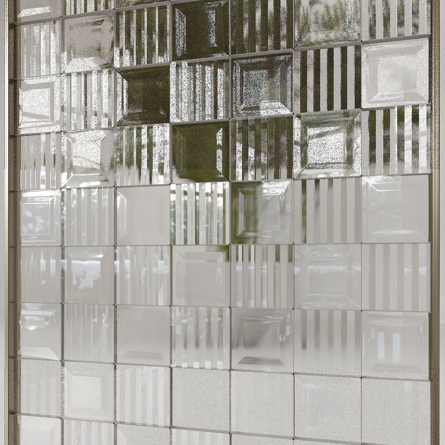 Glass block partition 2 3D model_5