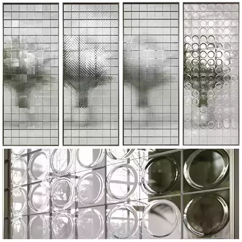 Glass block partition 2