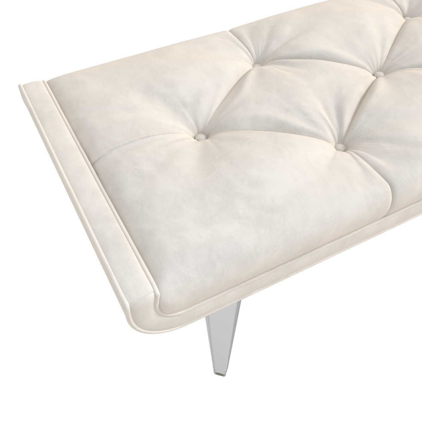 Michael Amini AICO LANTERNA bed bench 3D model_6