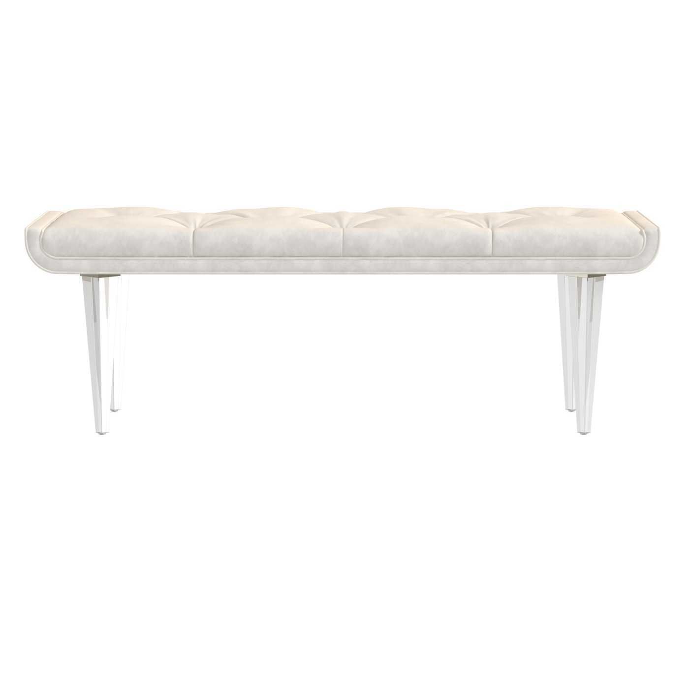 Michael Amini AICO LANTERNA bed bench 3D model_4