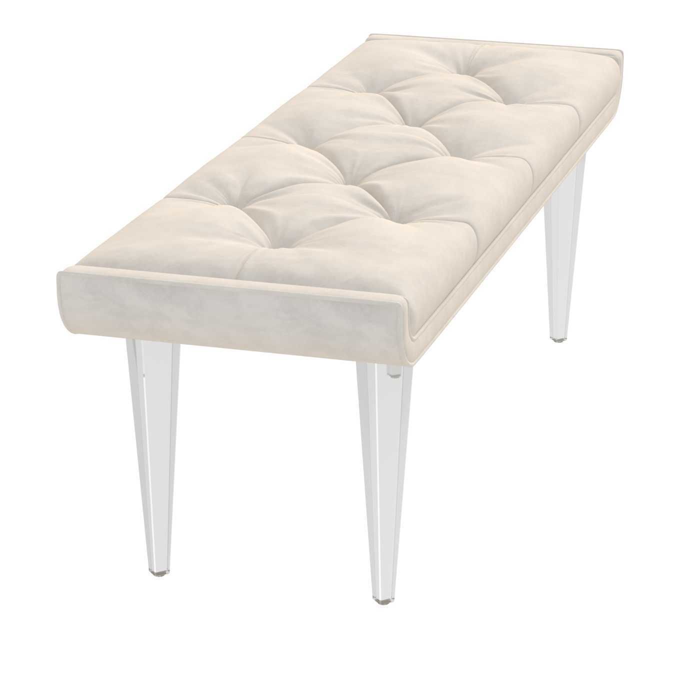 Michael Amini AICO LANTERNA bed bench 3D model_2
