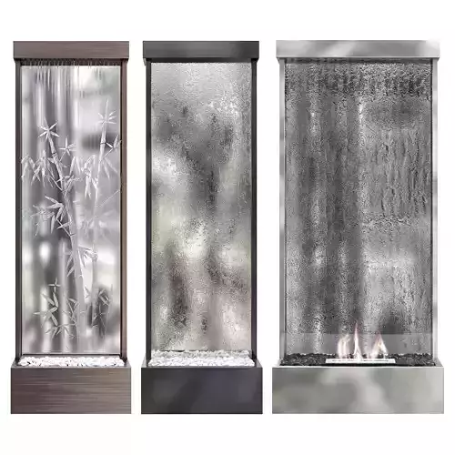 Wall watter waterfall 3