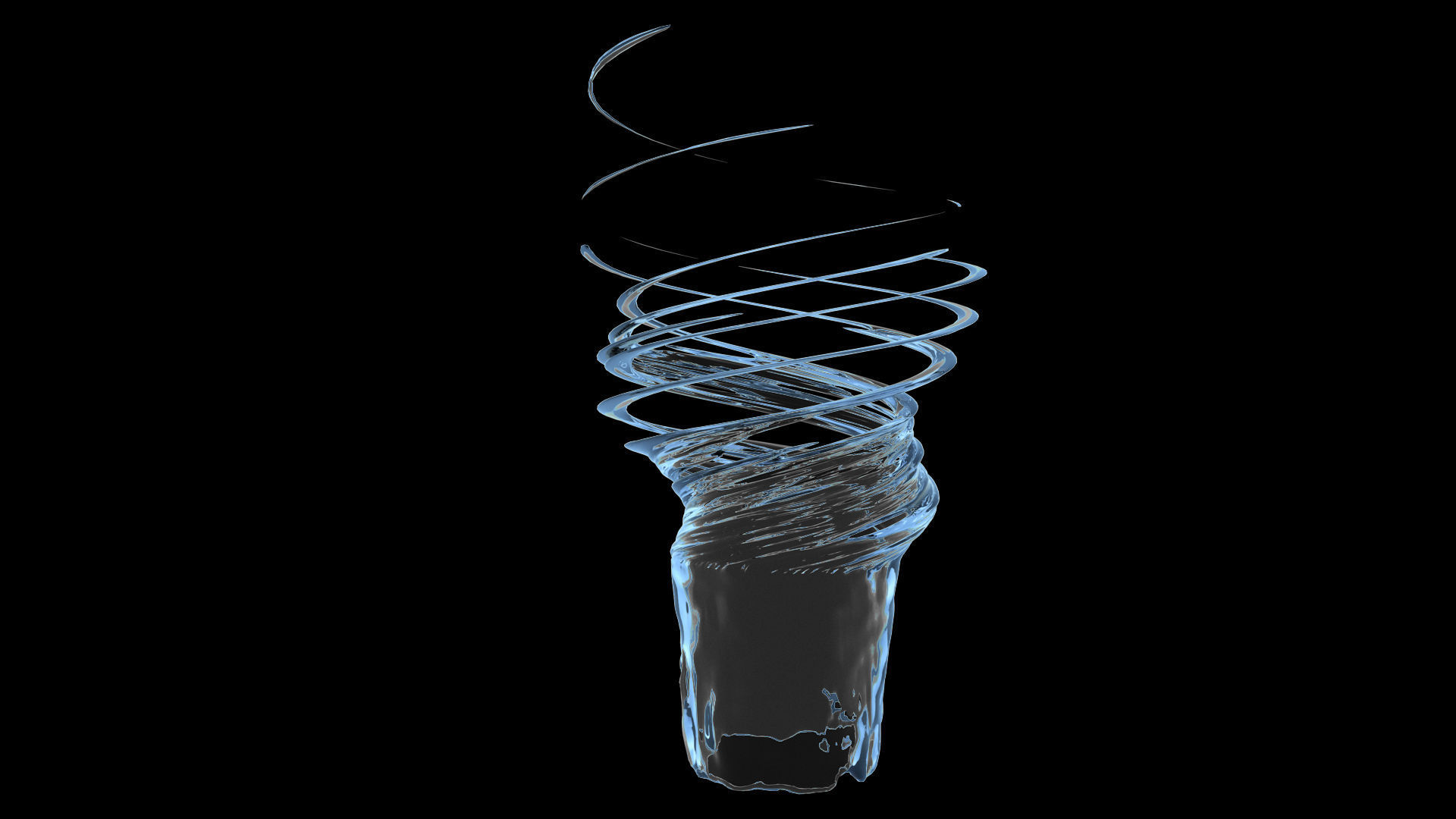 100 3d Splash Low-poly 3D model_77