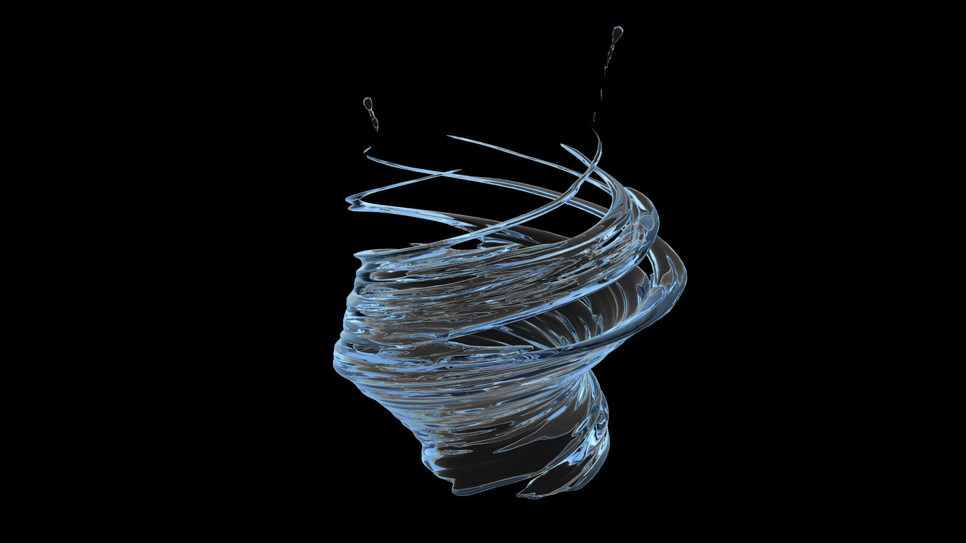 100 3d Splash Low-poly 3D model_51