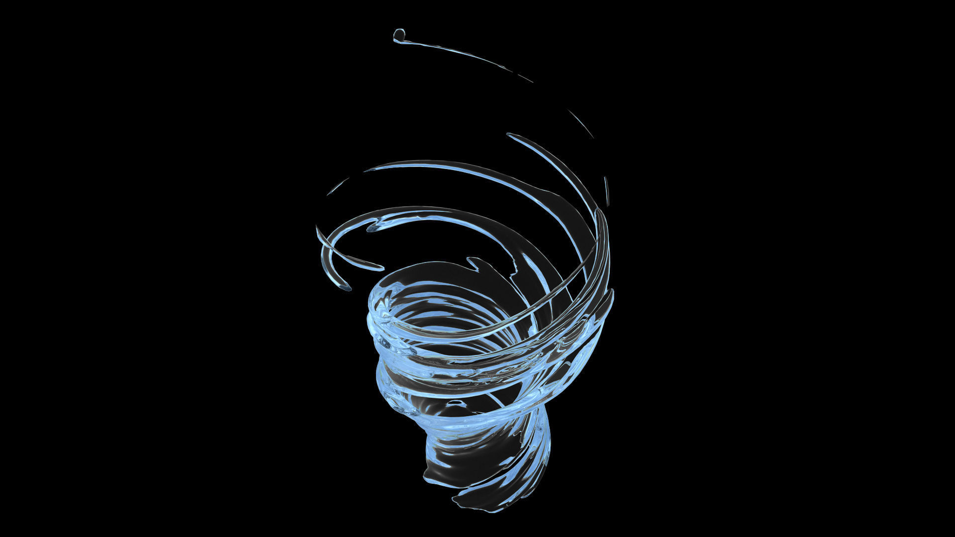 100 3d Splash Low-poly 3D model_26