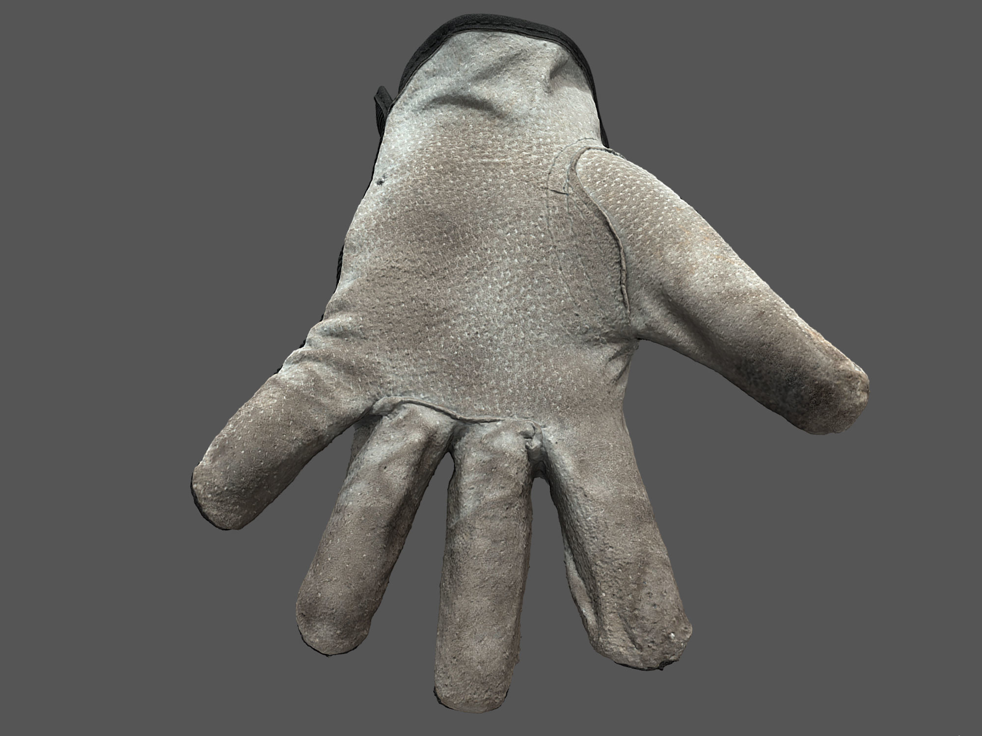 Worker Gloves 3D model_9