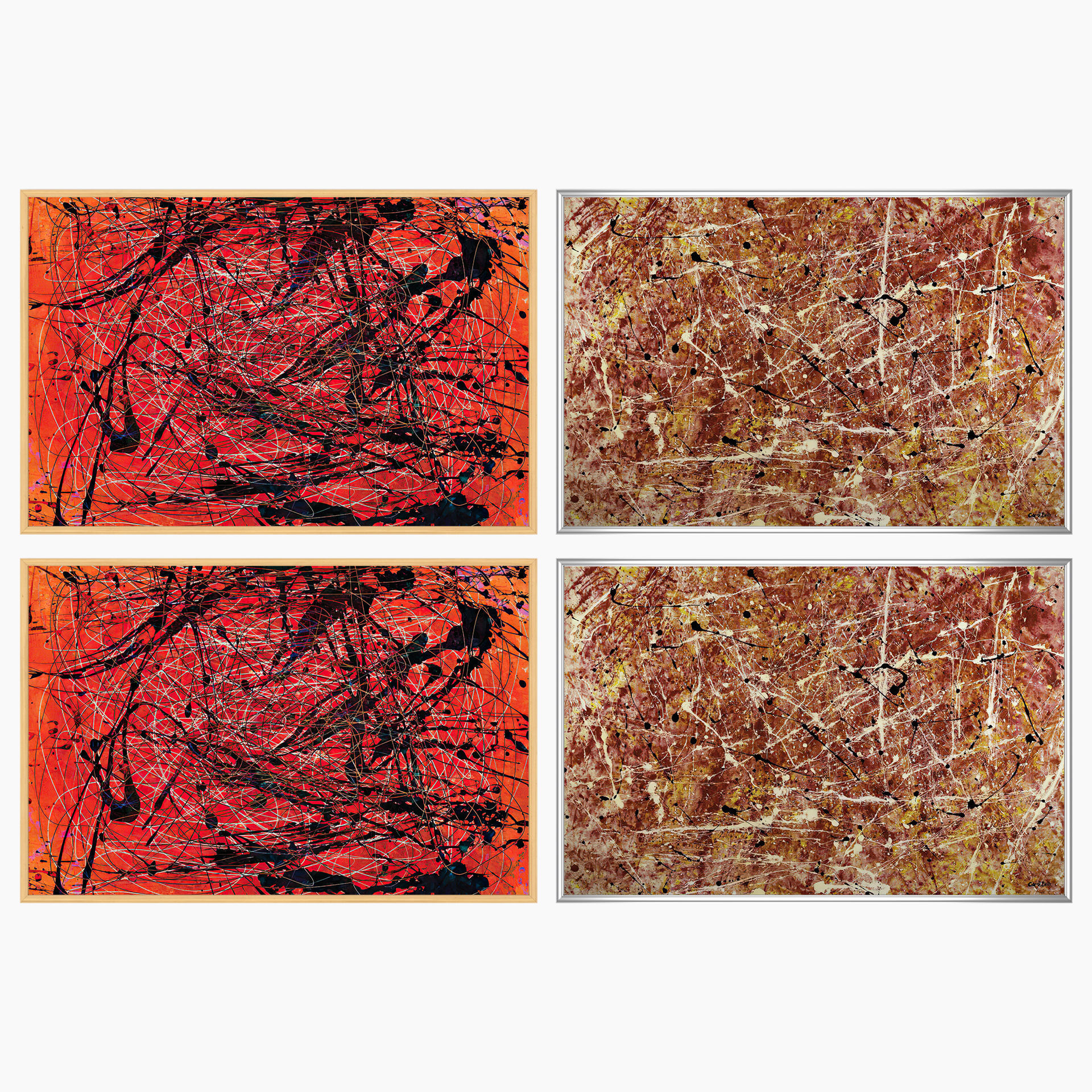 Wall Art Set 3423 3D model_2