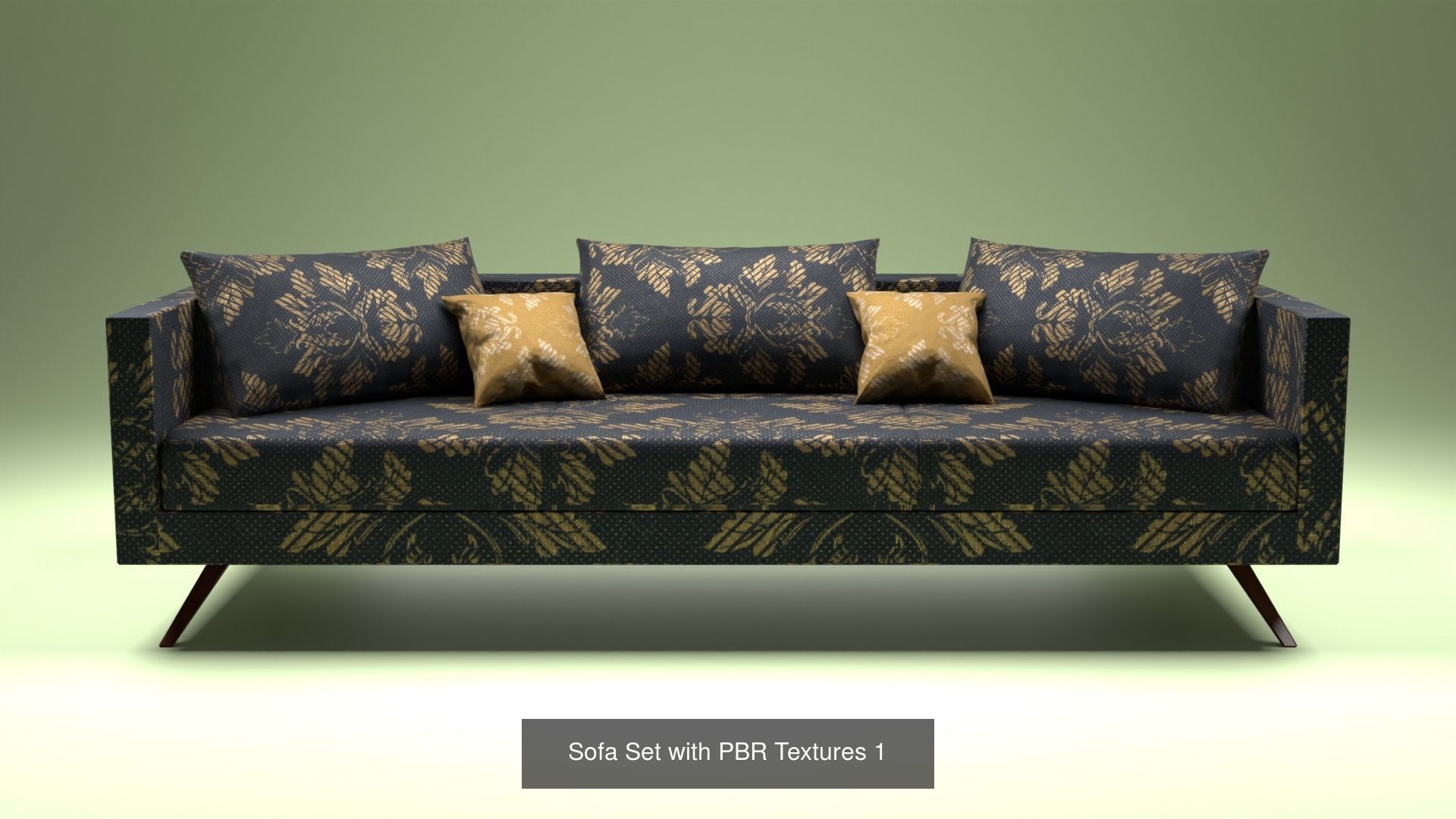 Sofa and Couch Collection with PBR materials _3