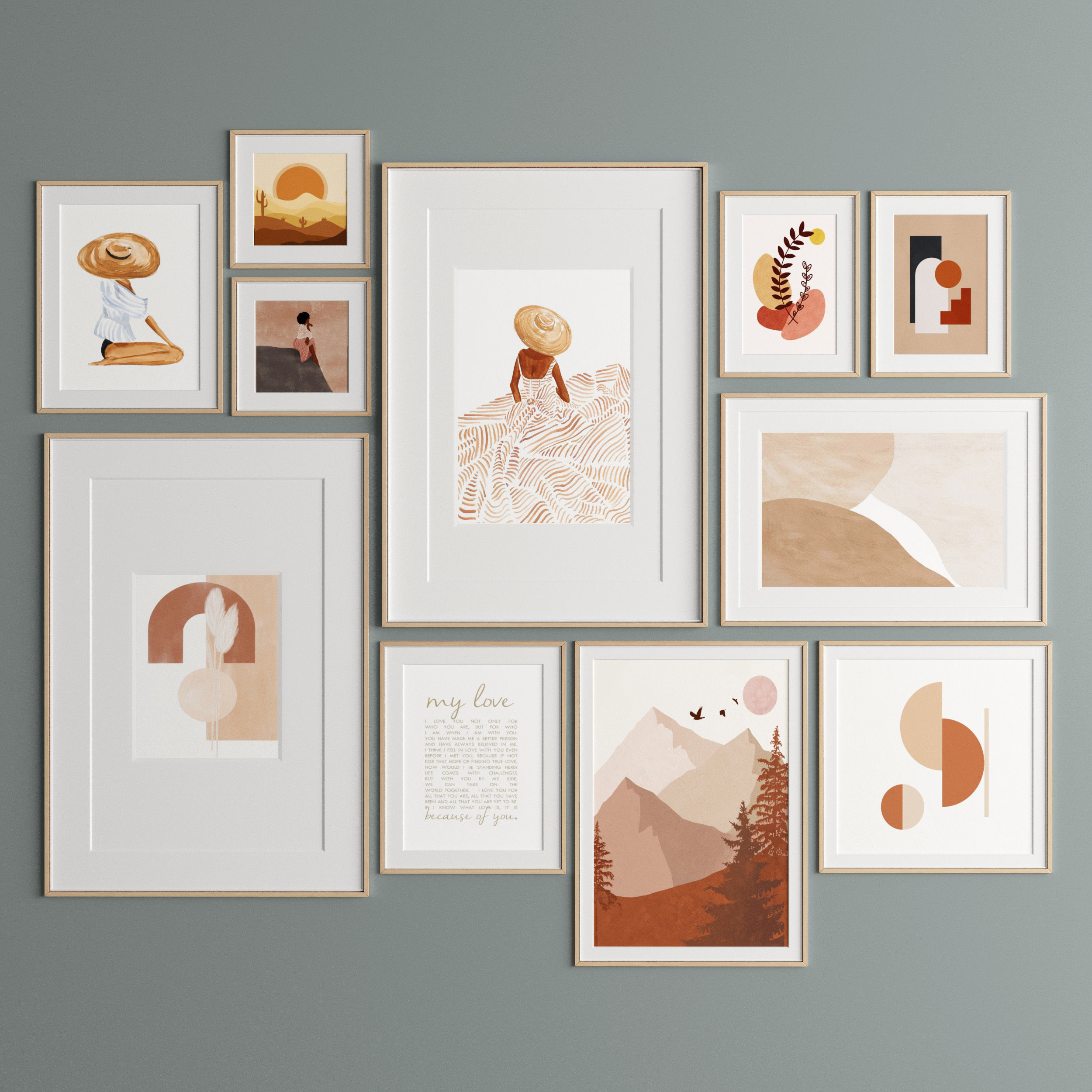 Art Frame 336 Low-poly 3D model_2