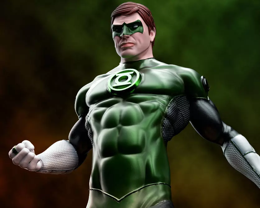 Fanart HAL JORDAN - GREEN LANTERN - Statue 3D print model_0
