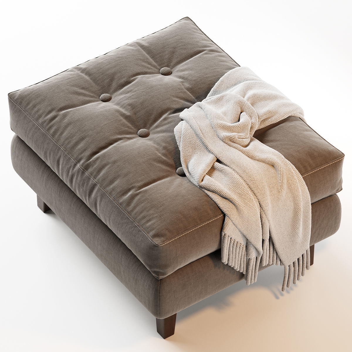 Dennes Ottoman 3D model_1