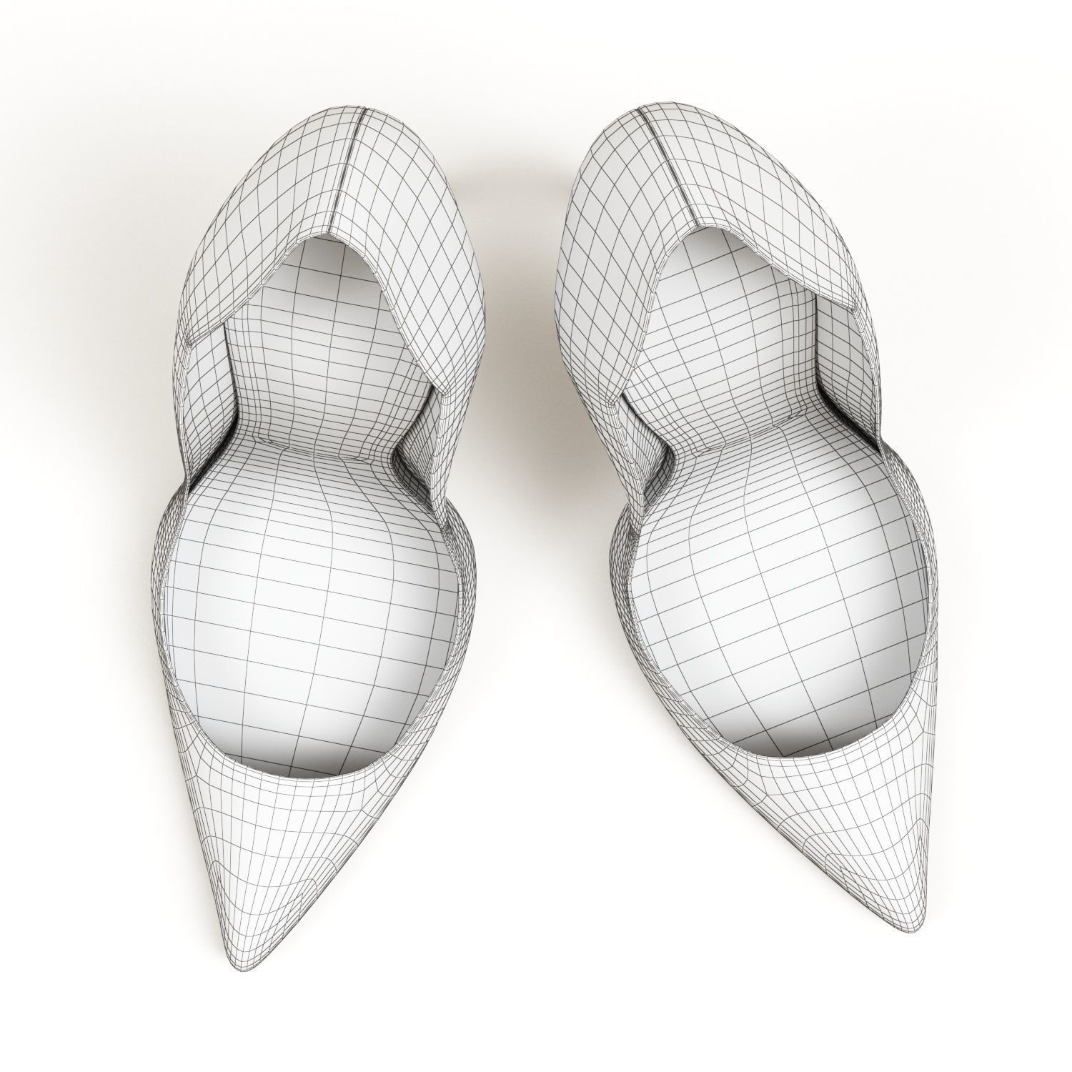 Christian Louboutin Pastel Hot Chick 130mm High Heels Low-poly 3D model_26