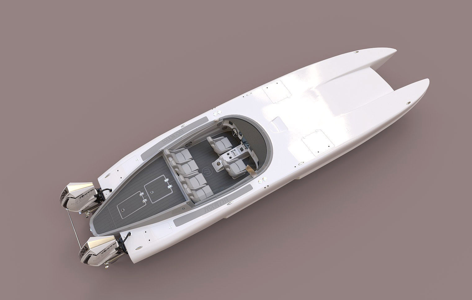 Powerboat 3D Model Collection_11