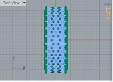 Pave Ring 232 3D print model_4