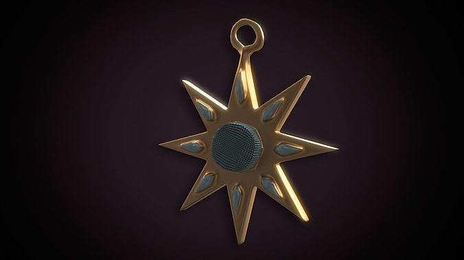 -Star- pendant Free 3D model