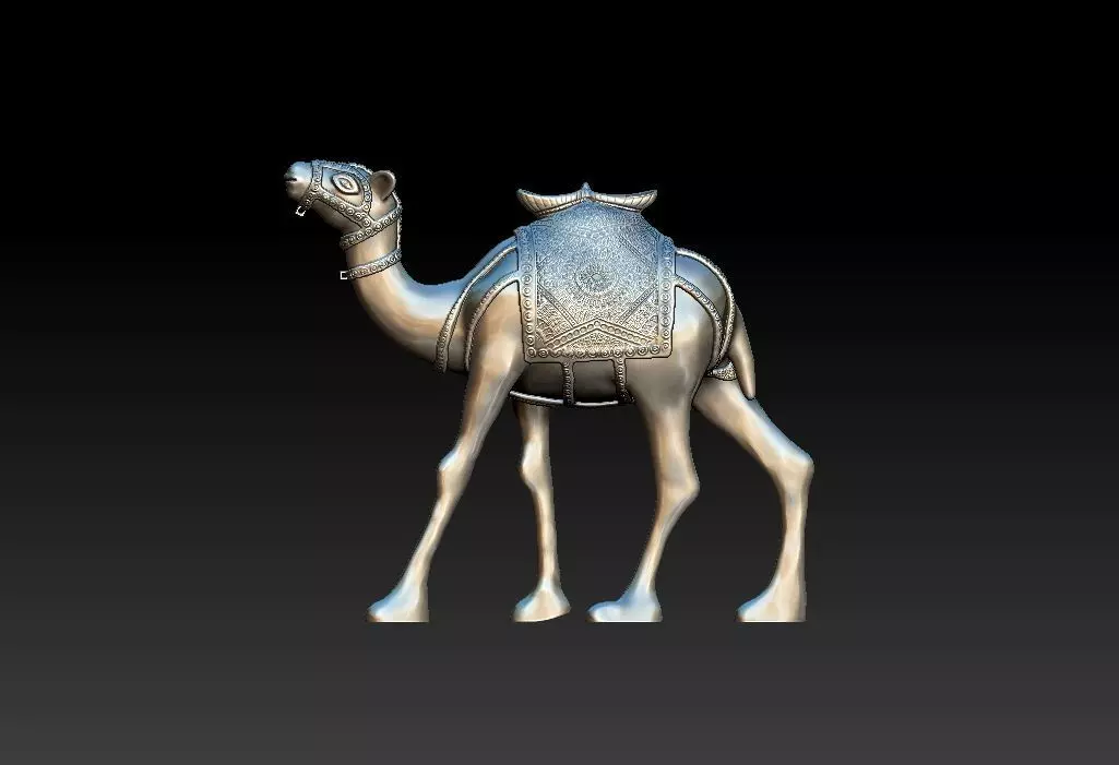 Camel  Ready For 3D Print 3D print model_0