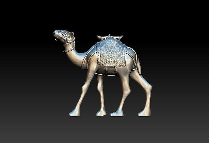 Camel  Ready For 3D Print 3D print model