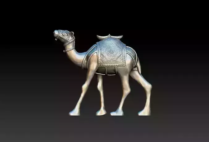 Camel  Ready For 3D Print 3D print model