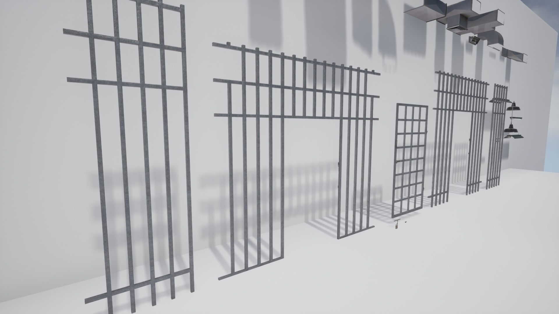 Building and Industrial Props unreal asset Low-poly 3D model_22