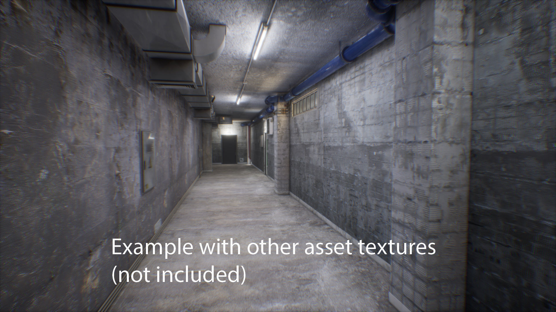 Building and Industrial Props unreal asset Low-poly 3D model_1