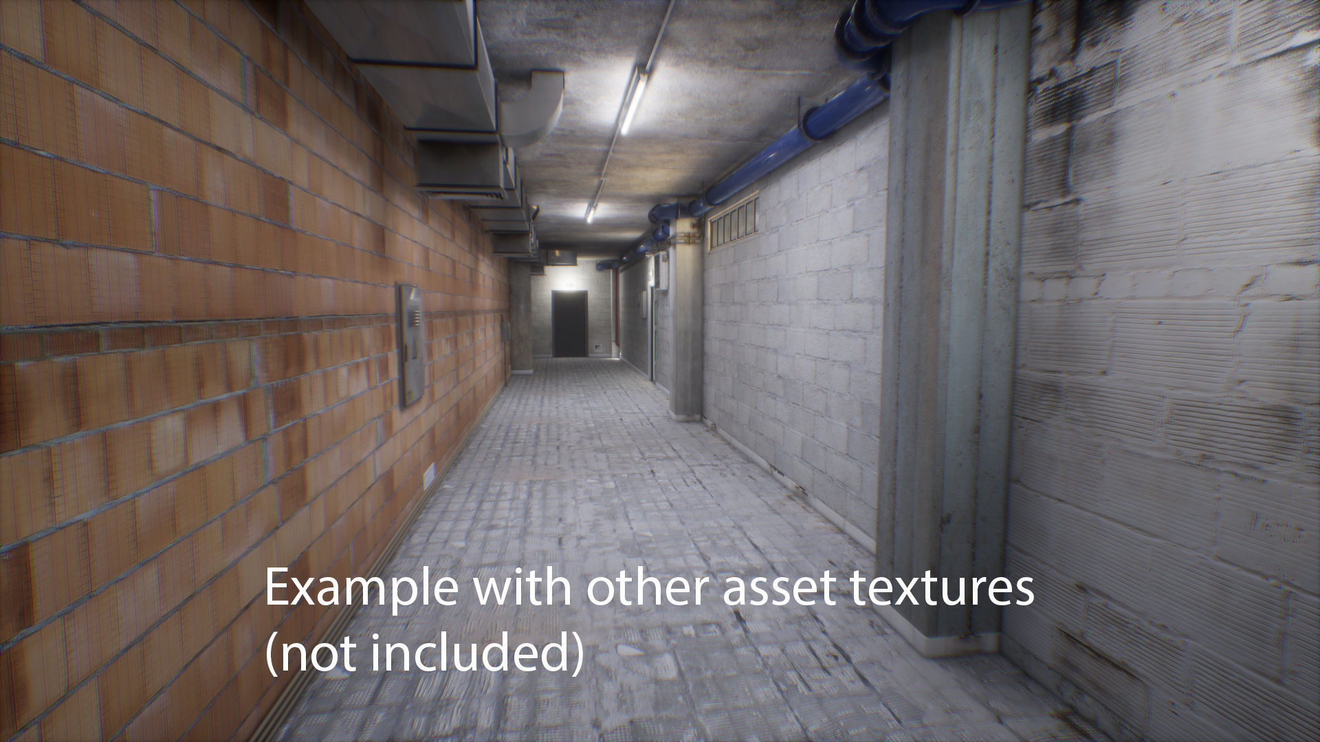 Building and Industrial Props unreal asset Low-poly 3D model_2