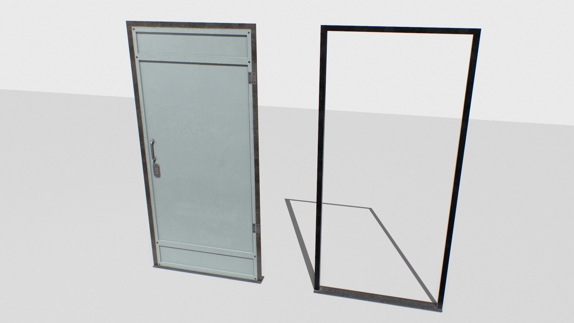 Building and Industrial Props unreal asset Low-poly 3D model_29