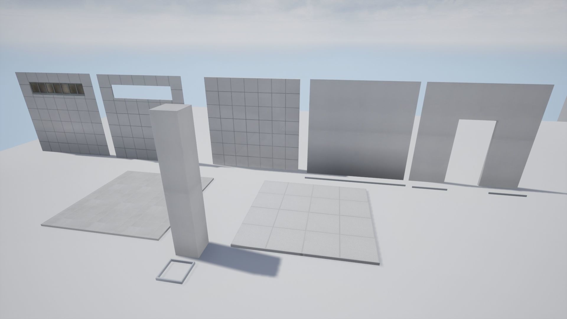 Building and Industrial Props unreal asset Low-poly 3D model_20