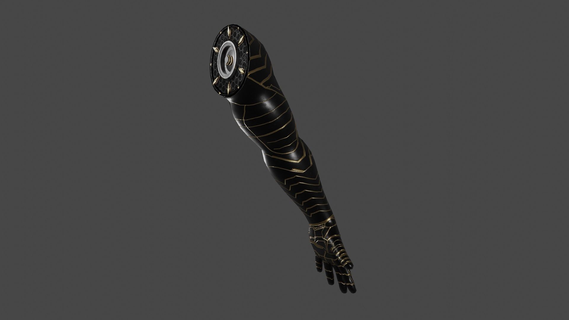 Winter Soldier - Sebastian Stan - Low Poly Low-poly 3D model_4