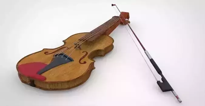 Violin and bow