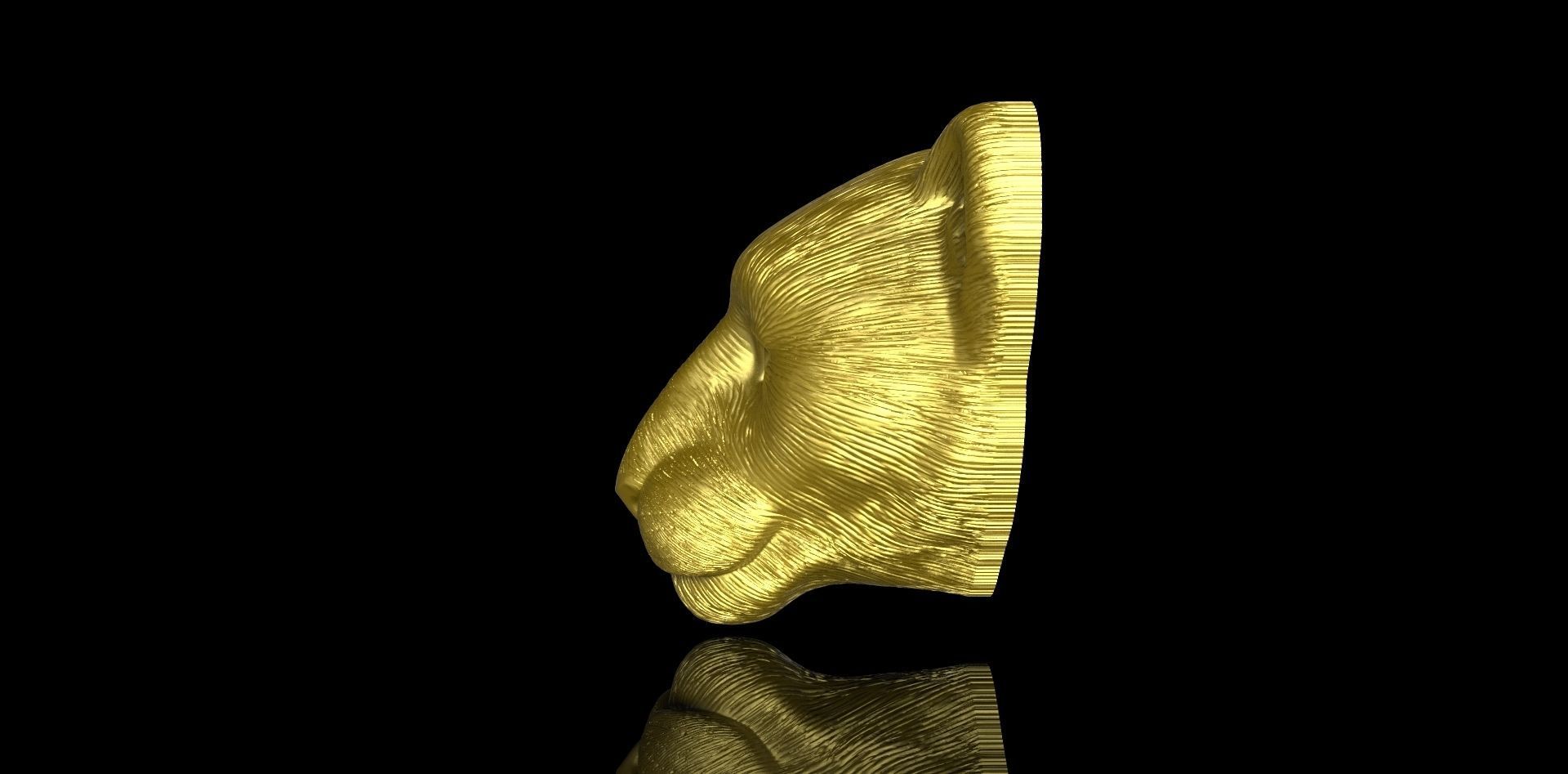 Gold N845 3D print model_2