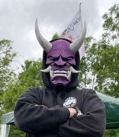 Japanese Hannya Mask Oni Demon Mask Samurai Mask 3D print model 3D model_17