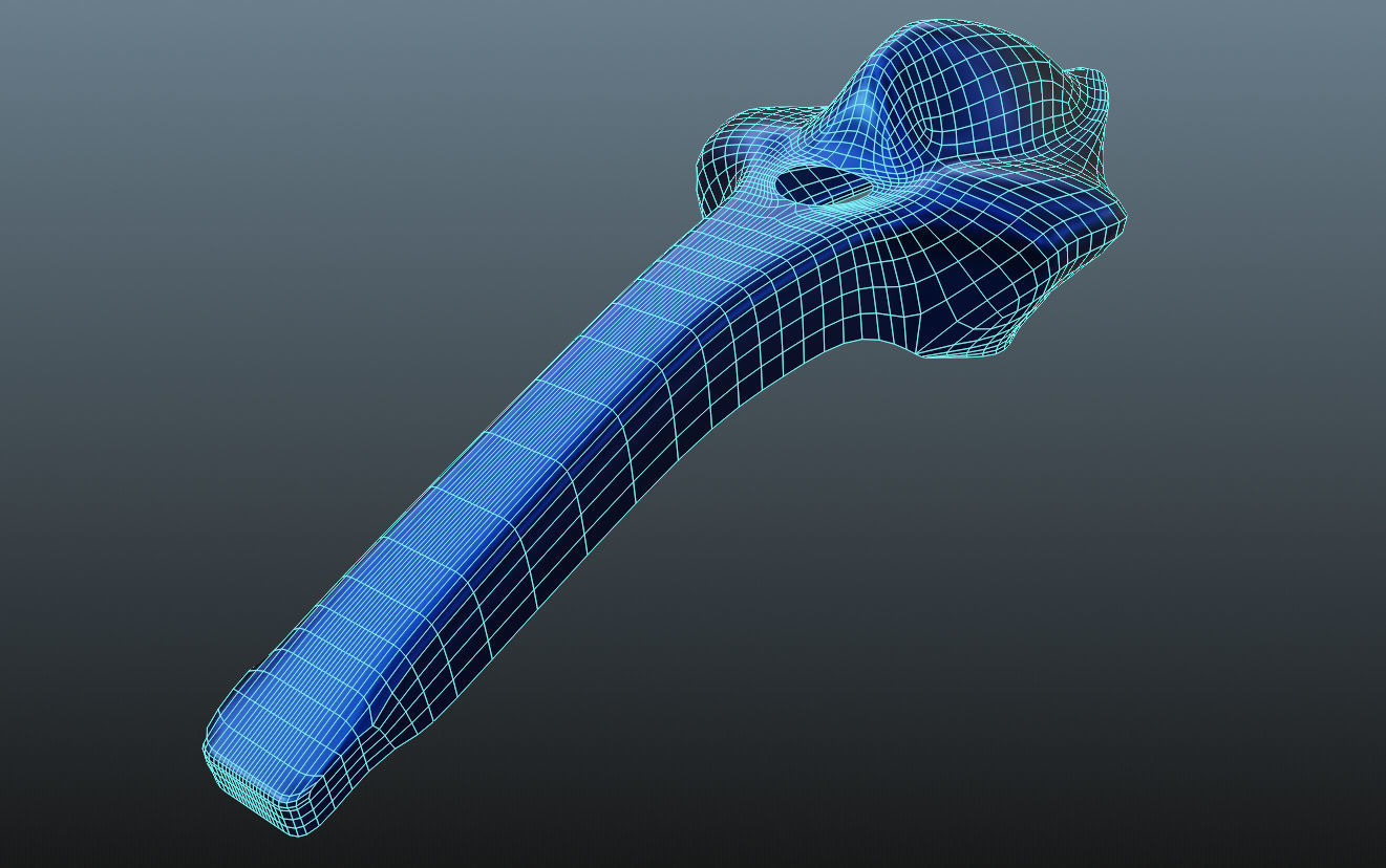 Stylized F1 Car 3D model_8