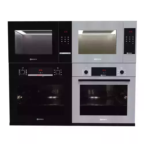 Bosch oven and microvawe