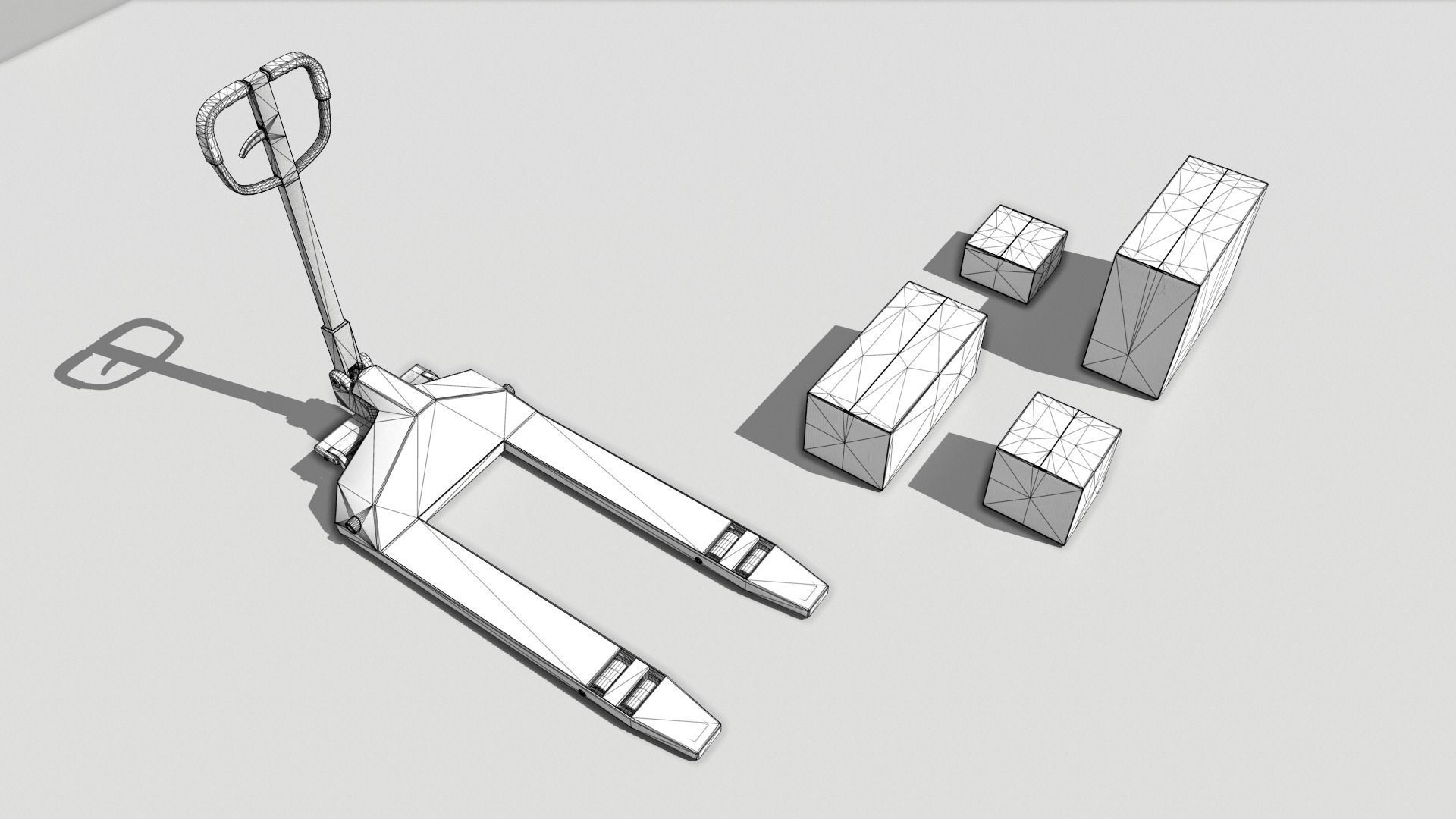 Warehouse Props Pack 1 unreal asset Low-poly 3D model_12