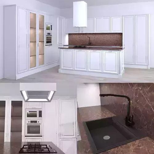 Kitchen Cadore Murano 3D model