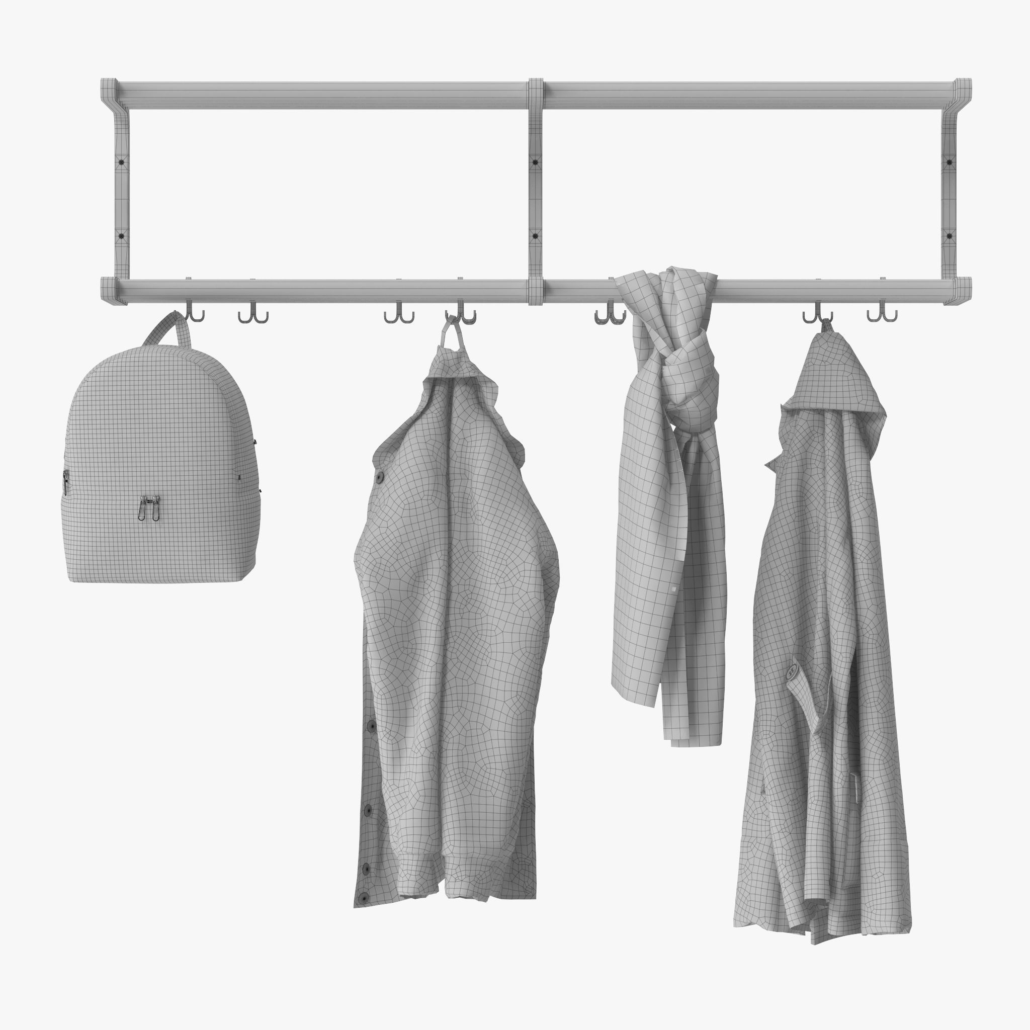 Nordal MAU shelf 3D model_6