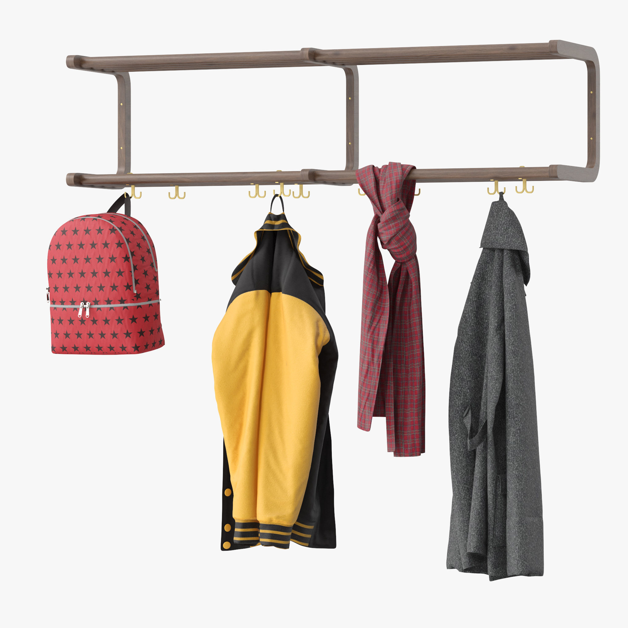 Nordal MAU shelf 3D model_3