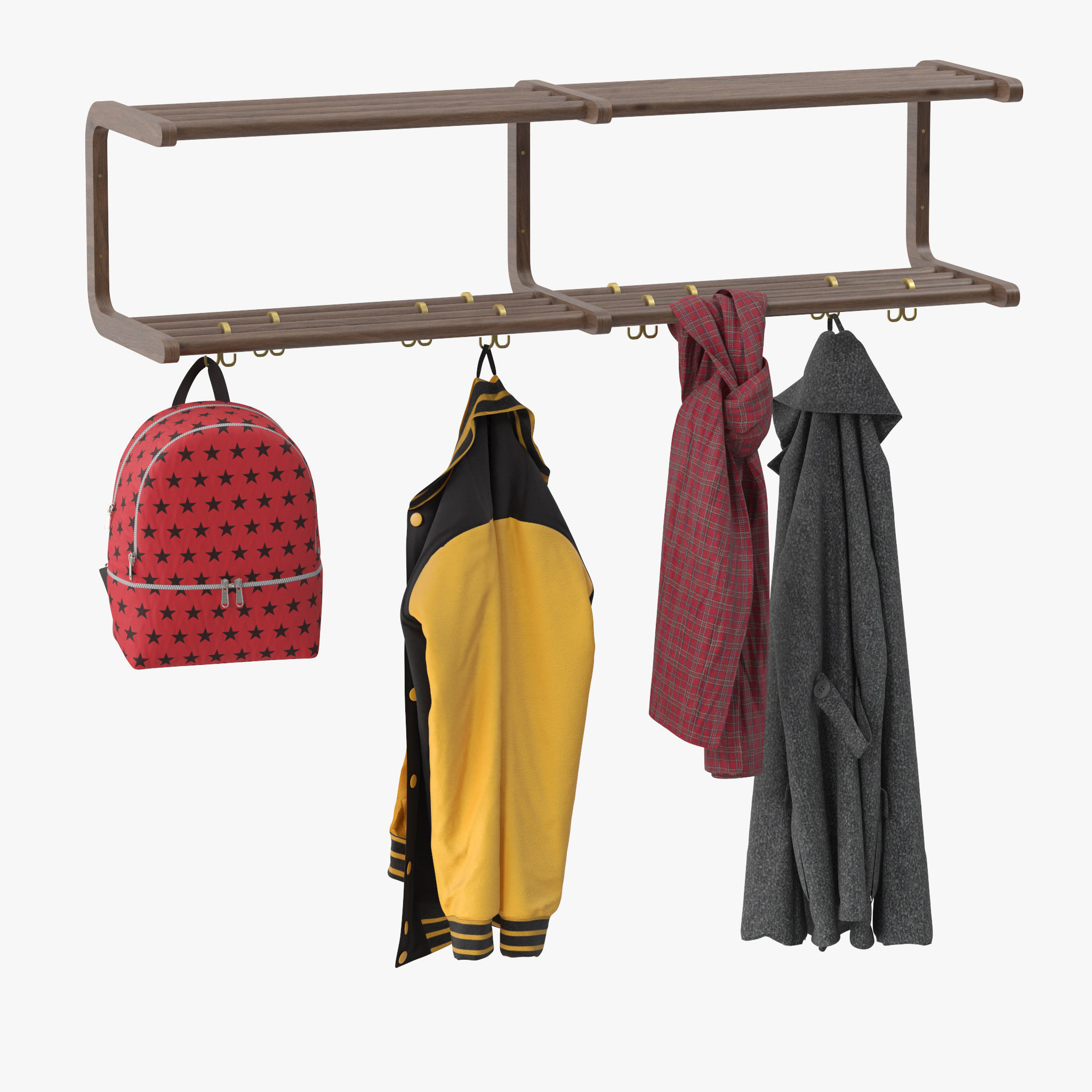 Nordal MAU shelf 3D model_1