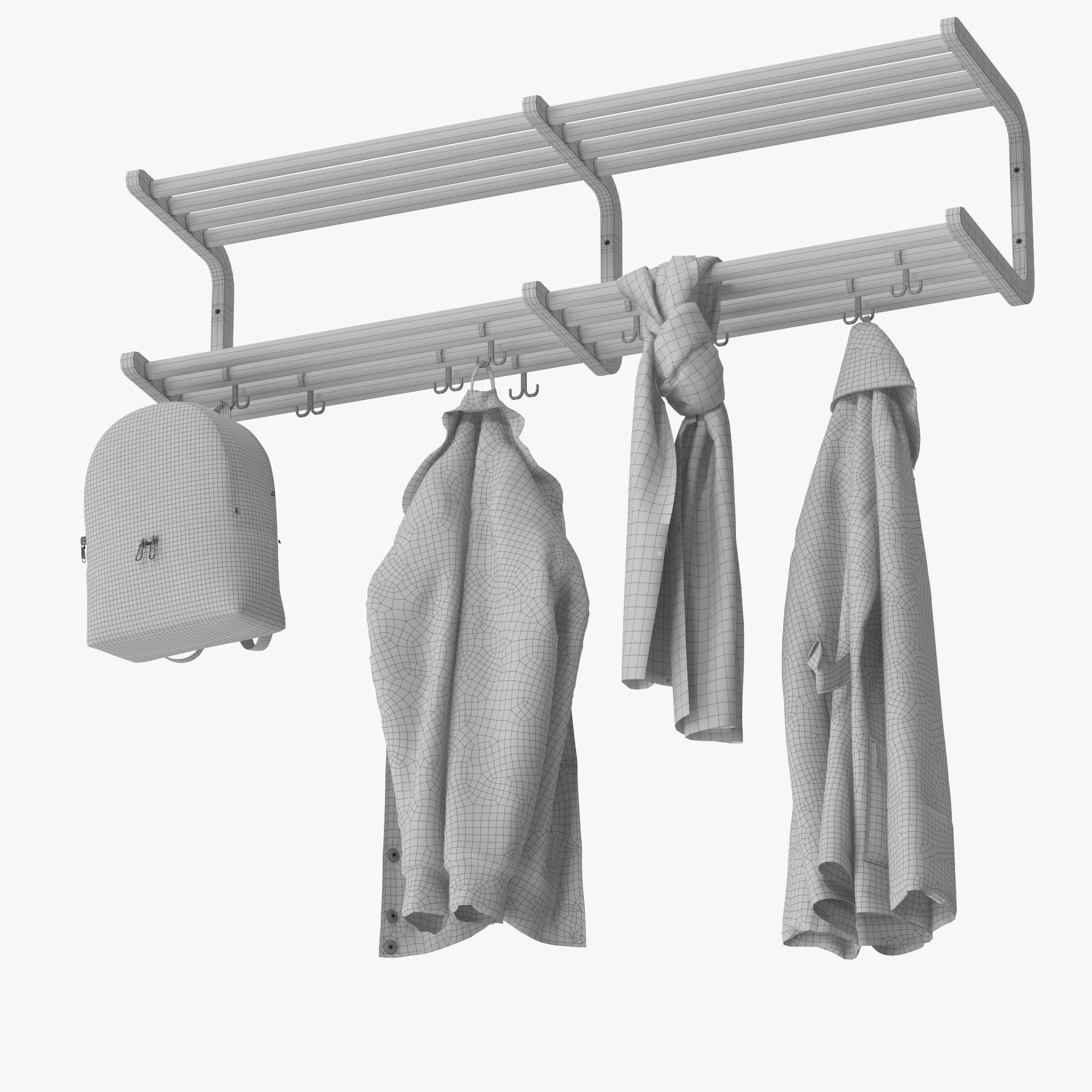 Nordal MAU shelf 3D model_9