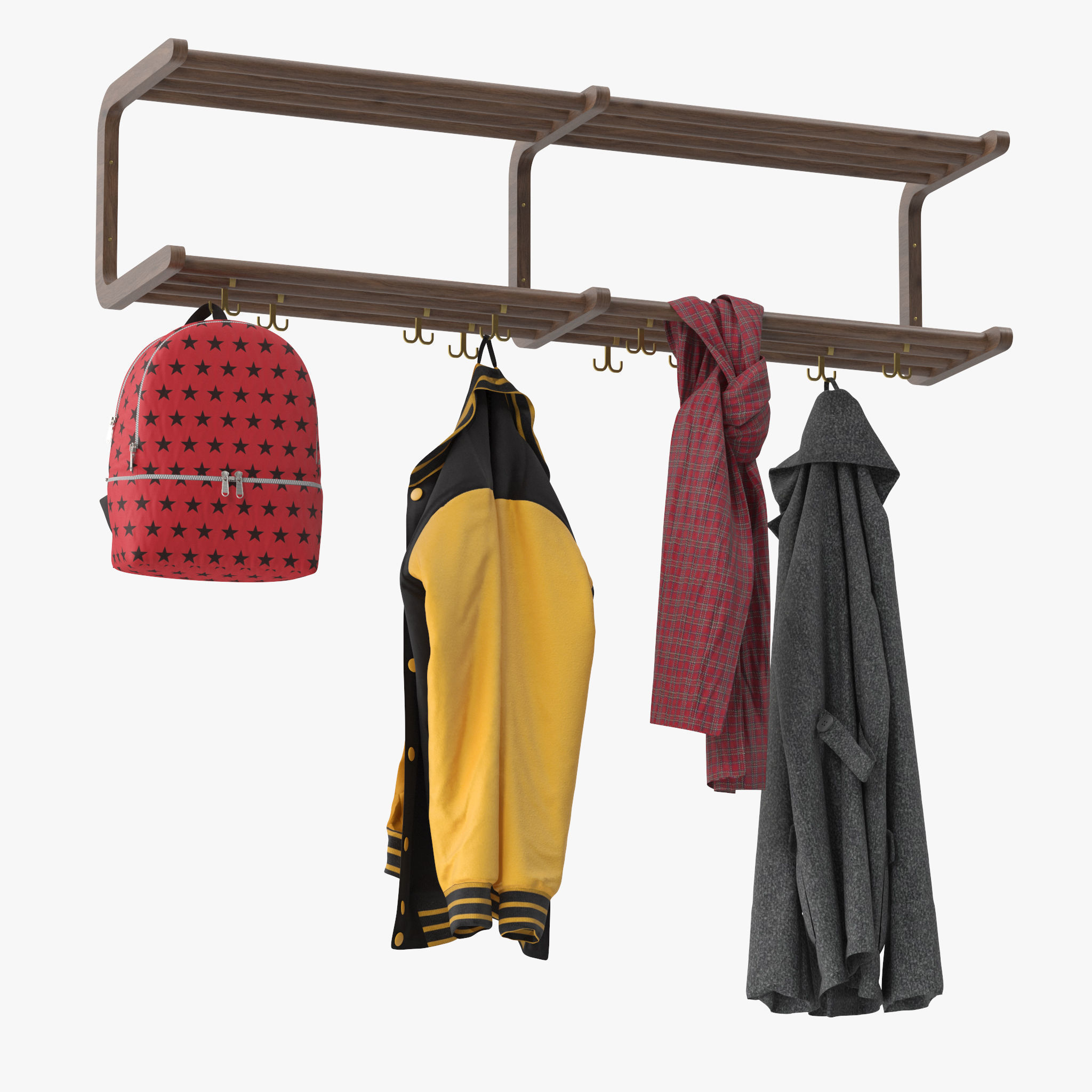 Nordal MAU shelf 3D model_4