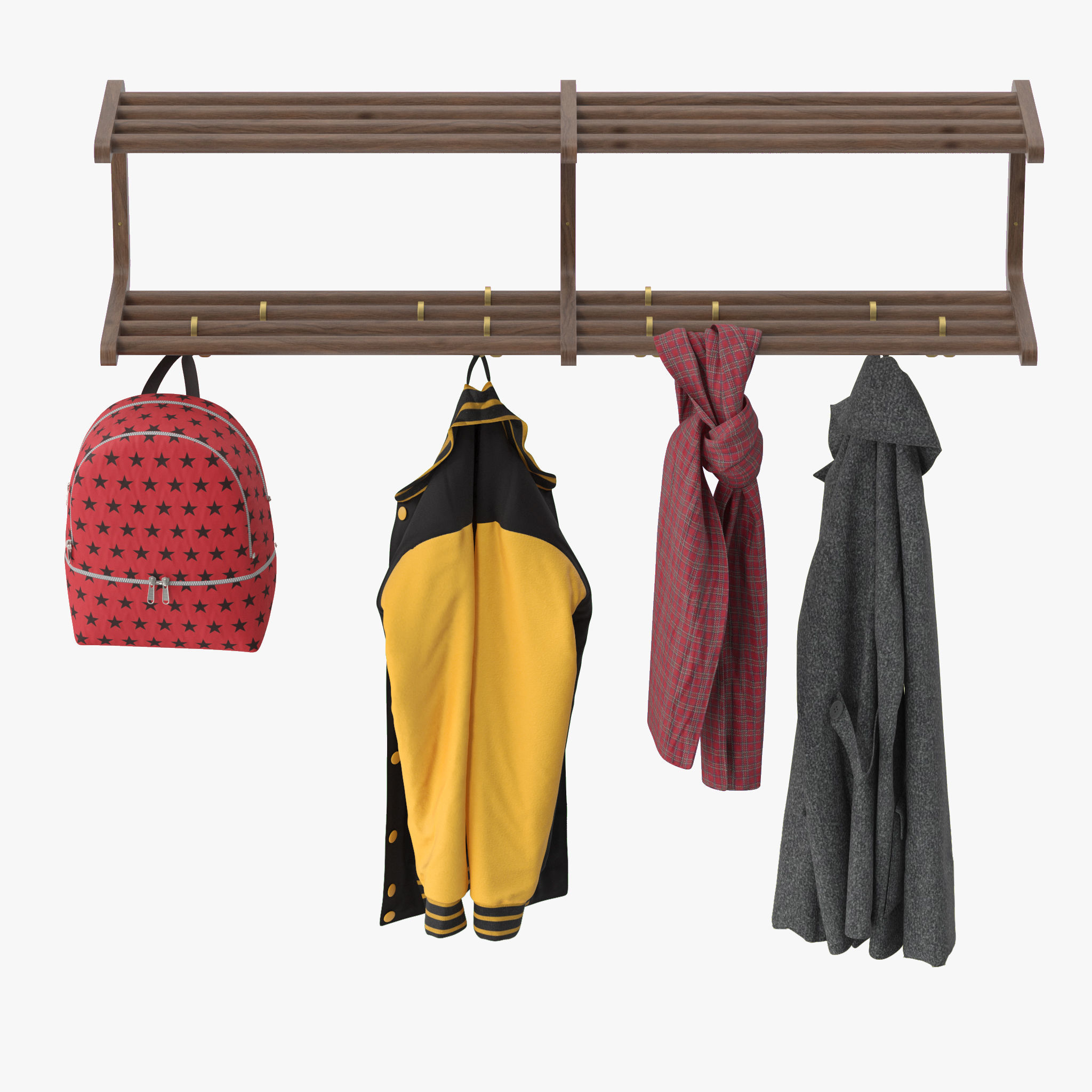 Nordal MAU shelf 3D model_2