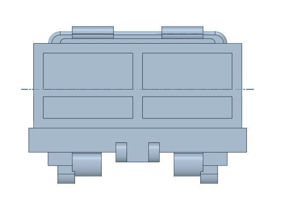 roller coaster vehicle Free 3D print model_2