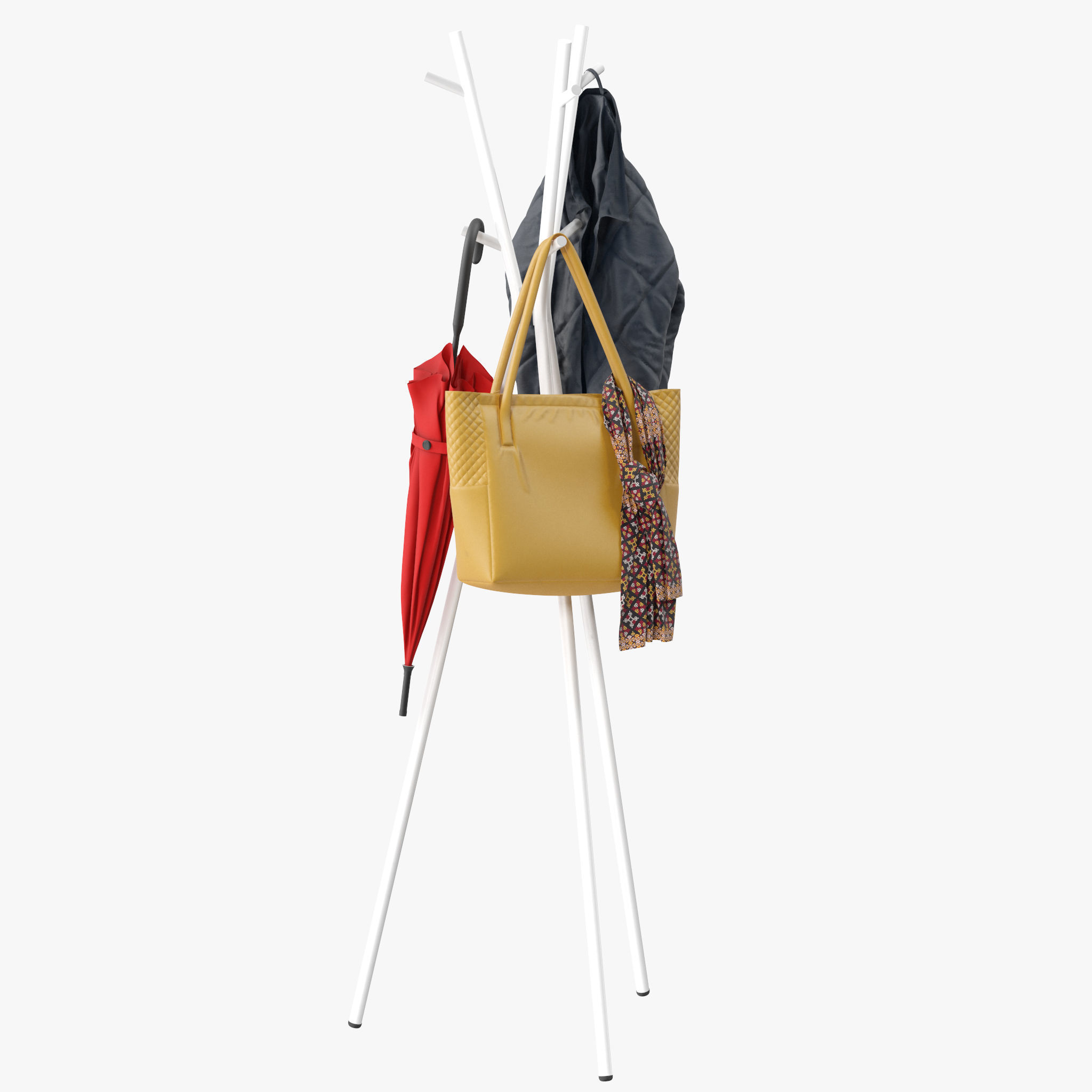 Ekrar Coat Stand 3D model_6