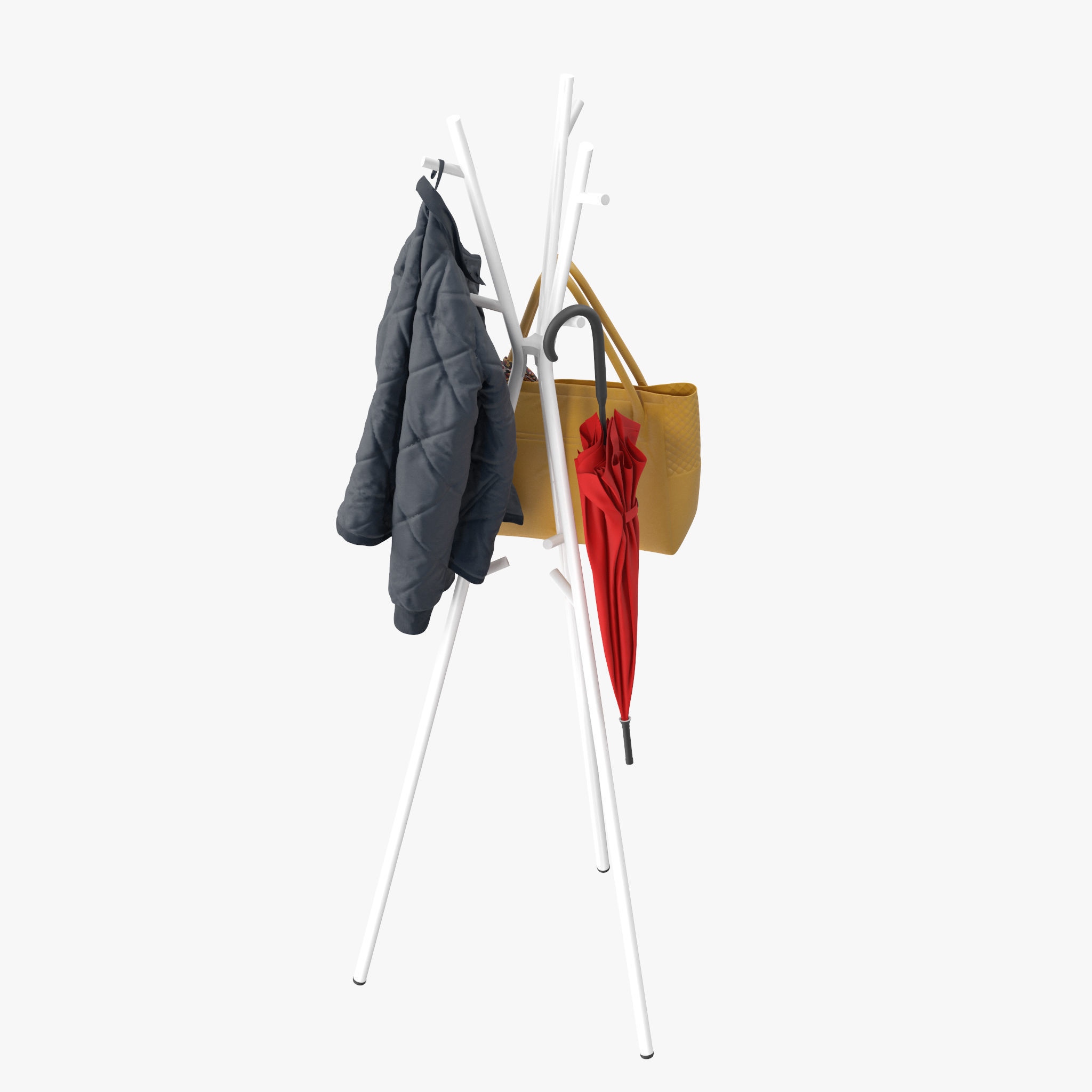 Ekrar Coat Stand 3D model_8