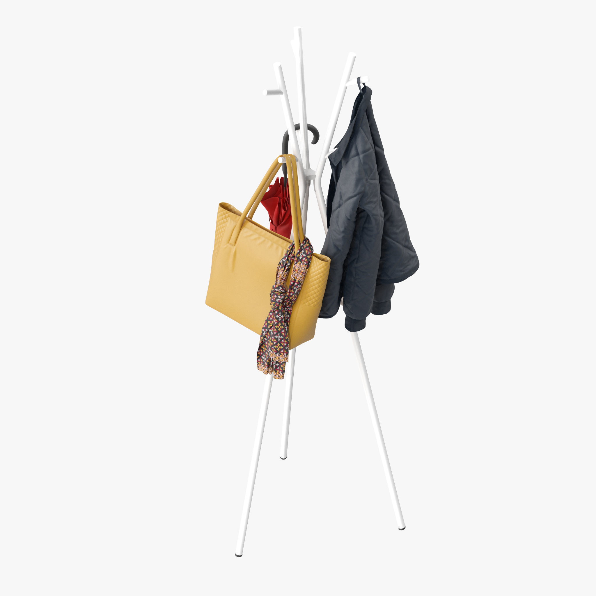 Ekrar Coat Stand 3D model_9