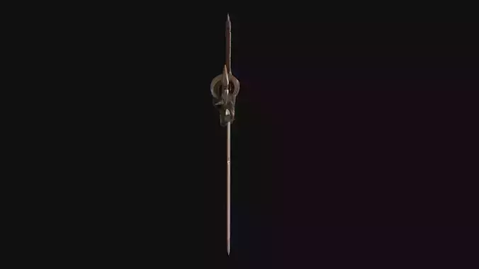 dragon sword Low-poly 3D model